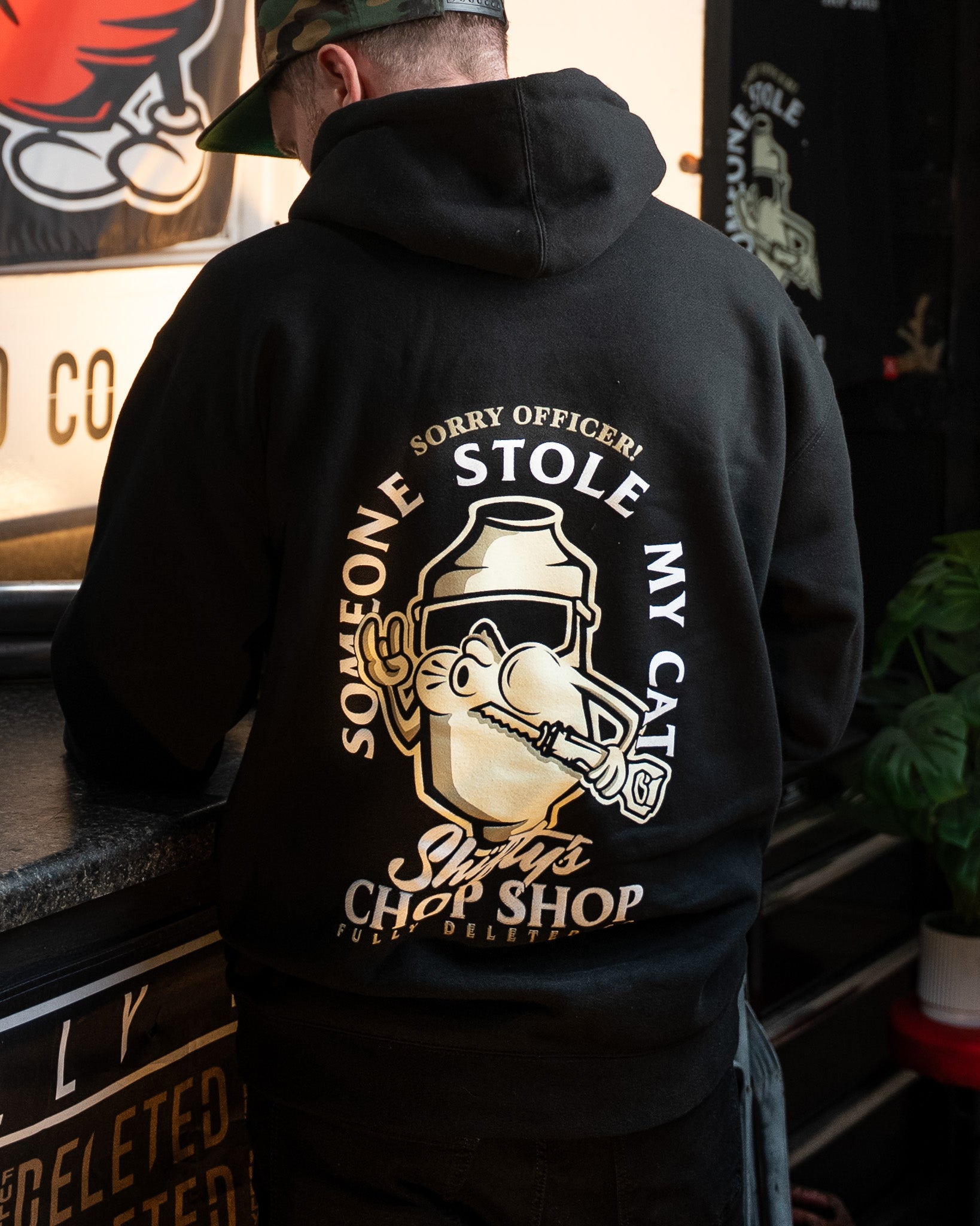 SHIFTY'S CHOP SHOP : PREMIUM HOODIE