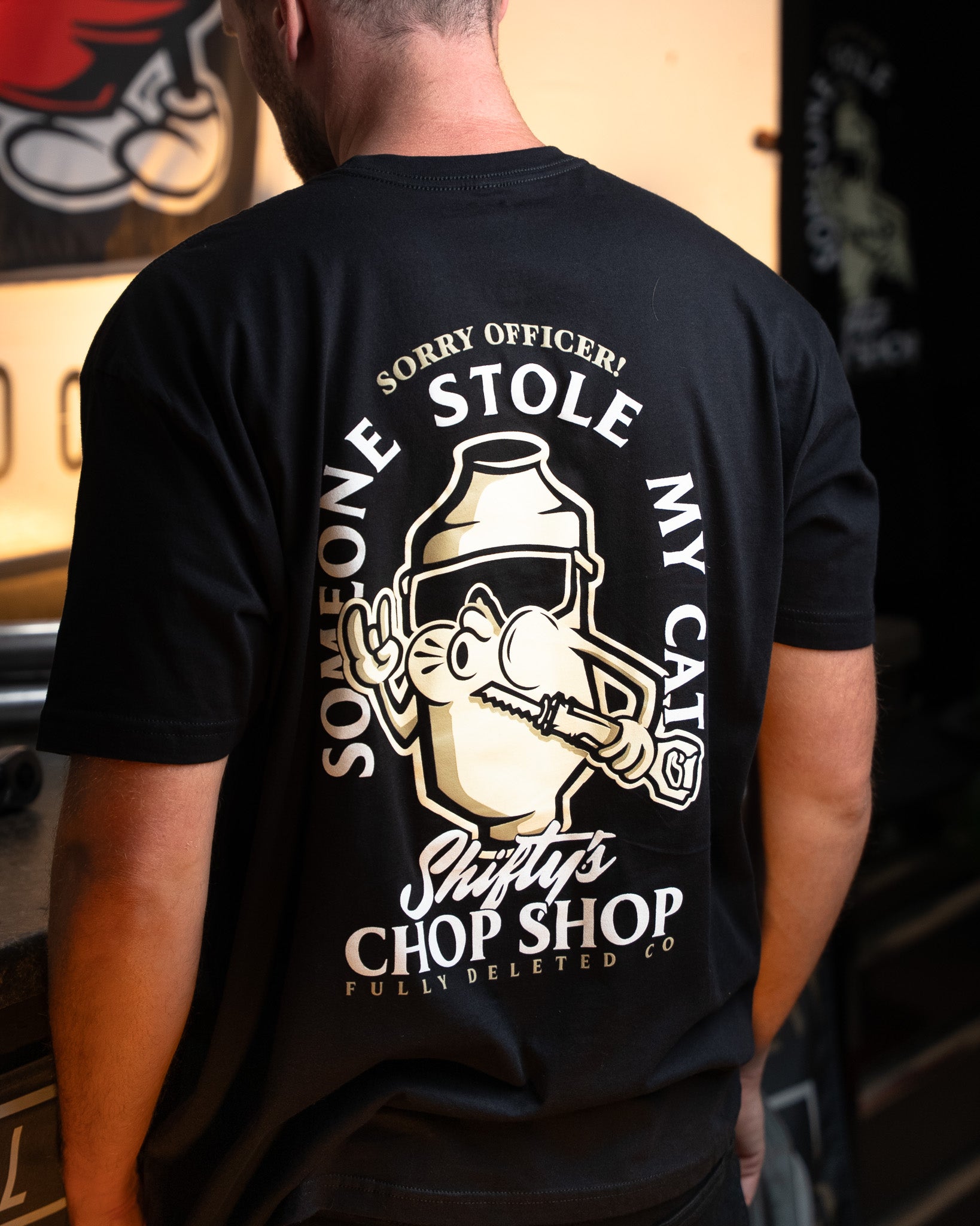 SHIFTY'S CHOP SHOP : PREMIUM T-SHIRT