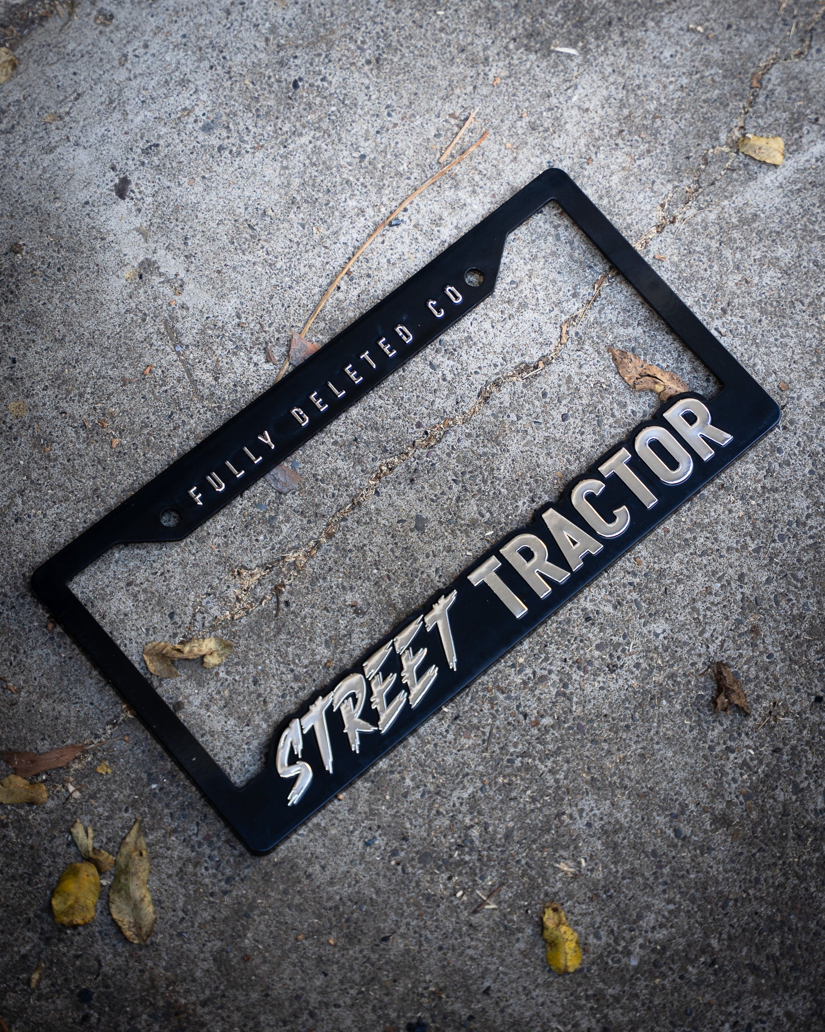 STREET TRACTOR : PLATE FRAME