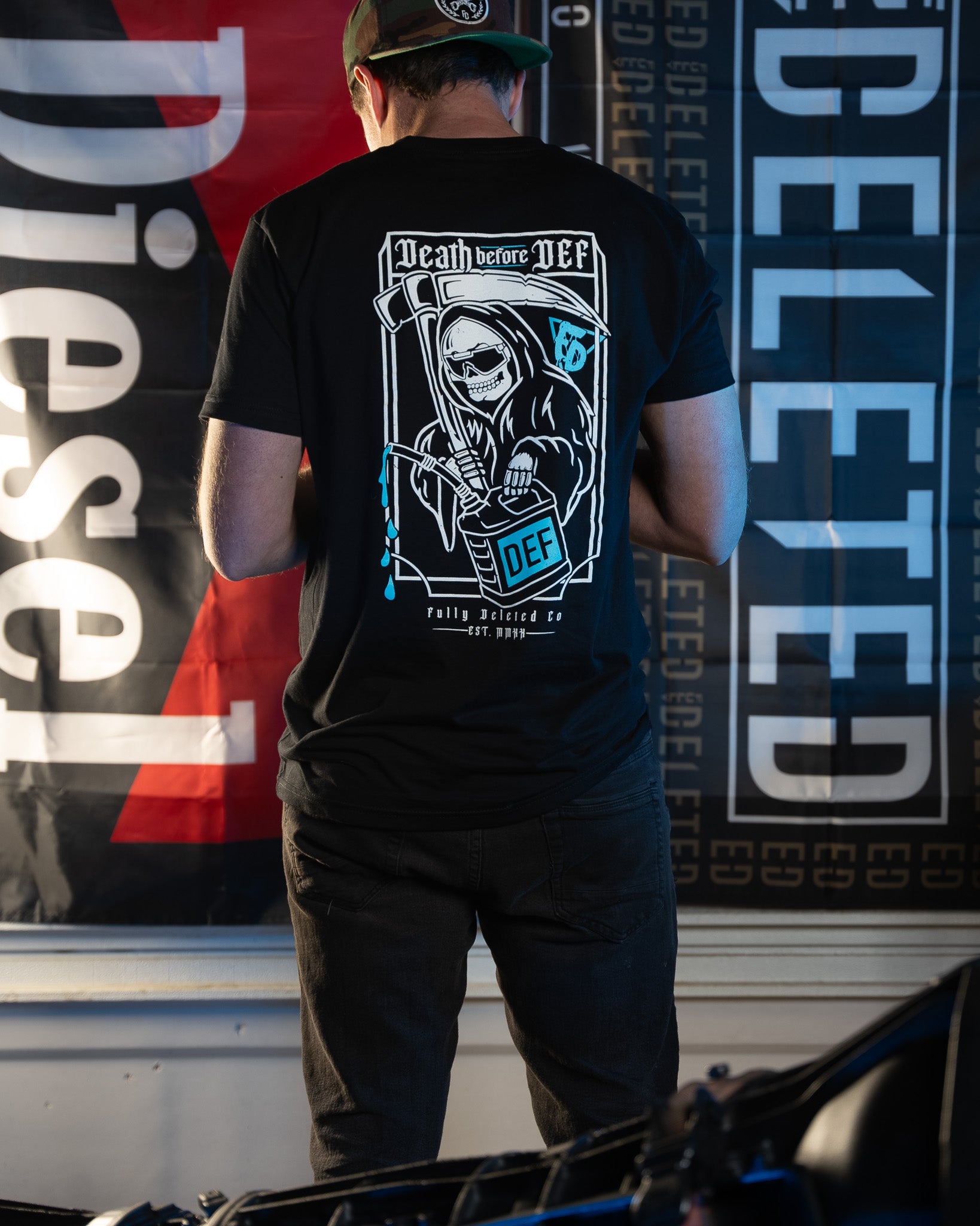 DEATH before DEF : PREMIUM T-SHIRT