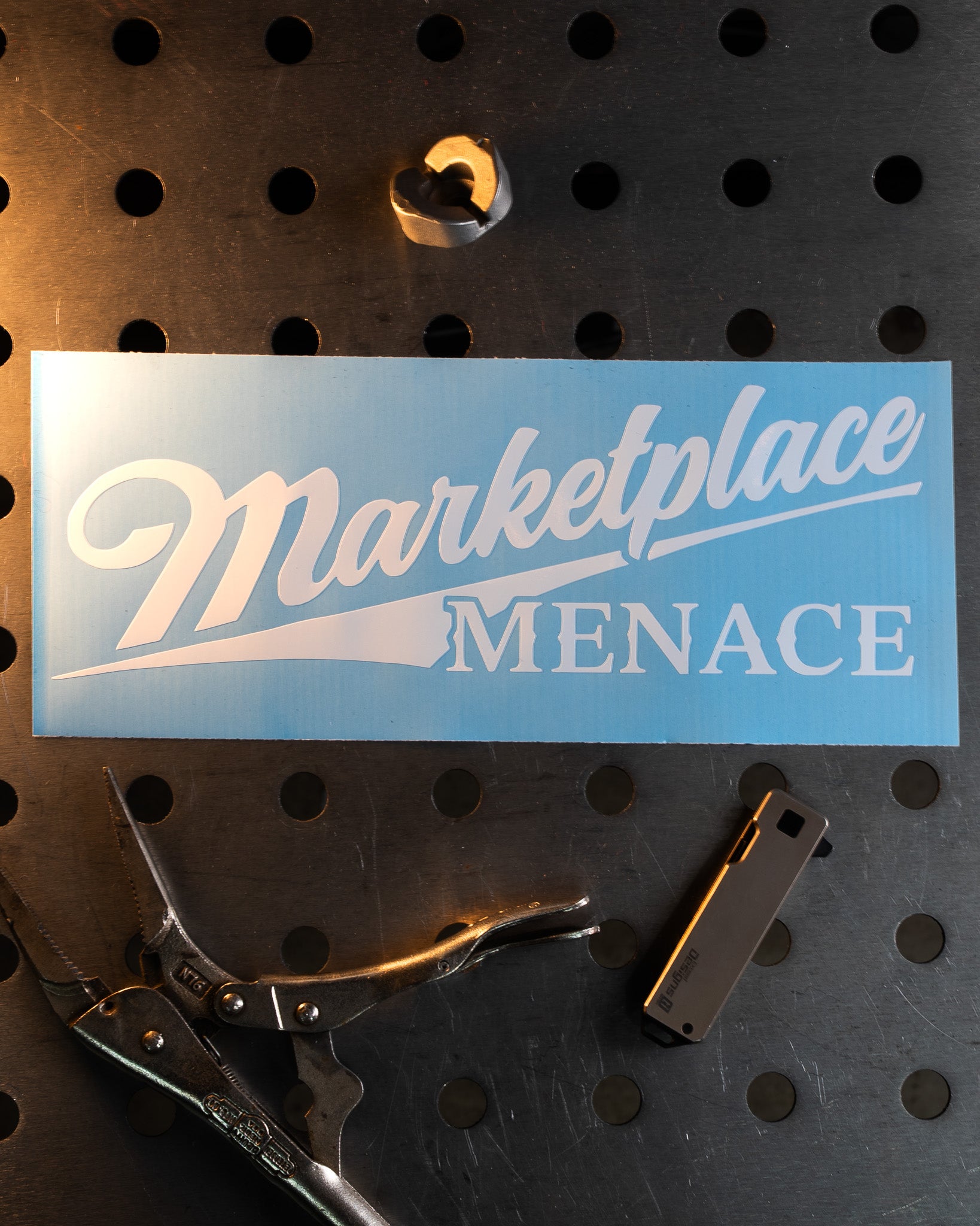 MARKETPLACE MENACE : DECAL : 11"