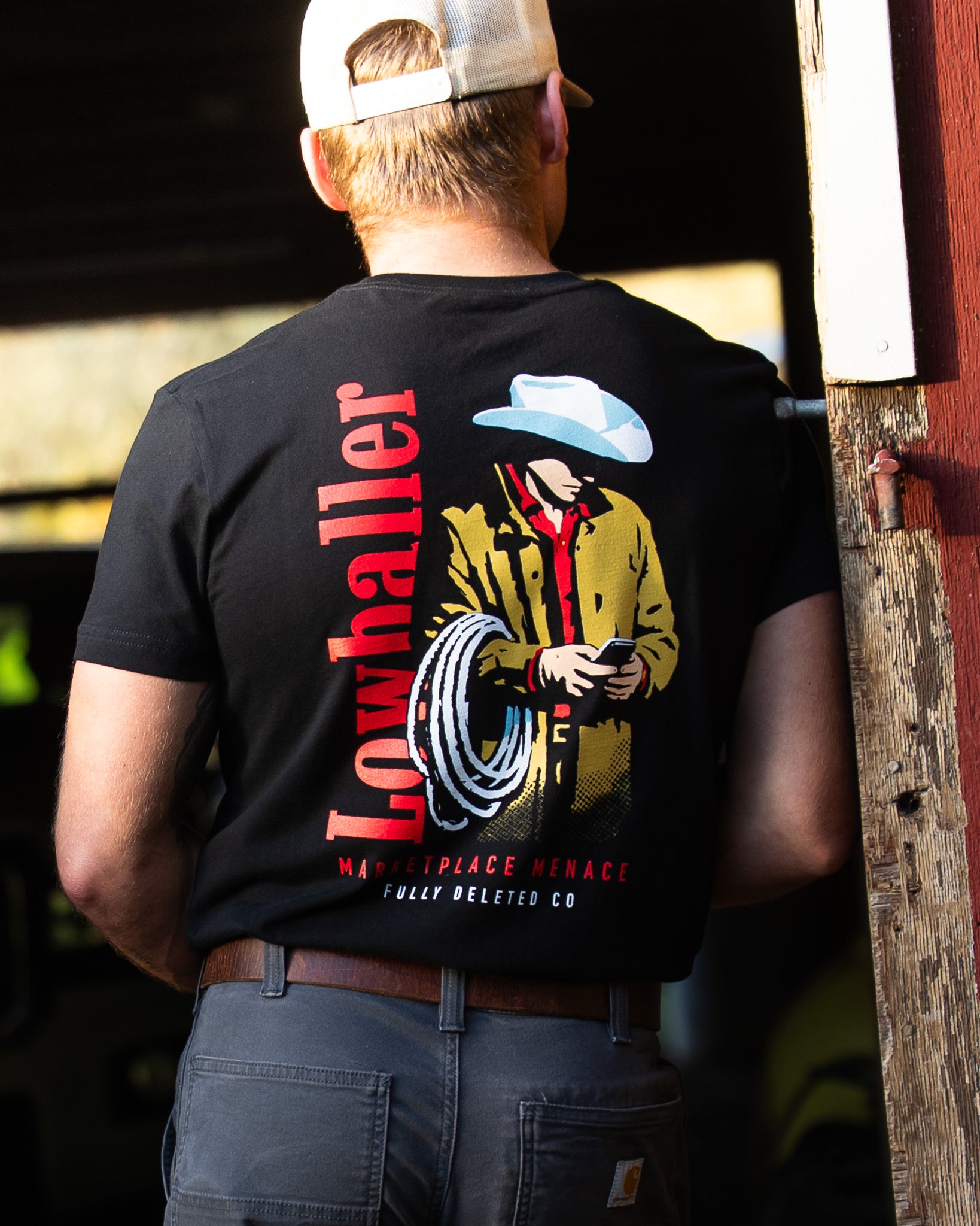 LOWBALLERS : COWBOY : PREMIUM T-SHIRT