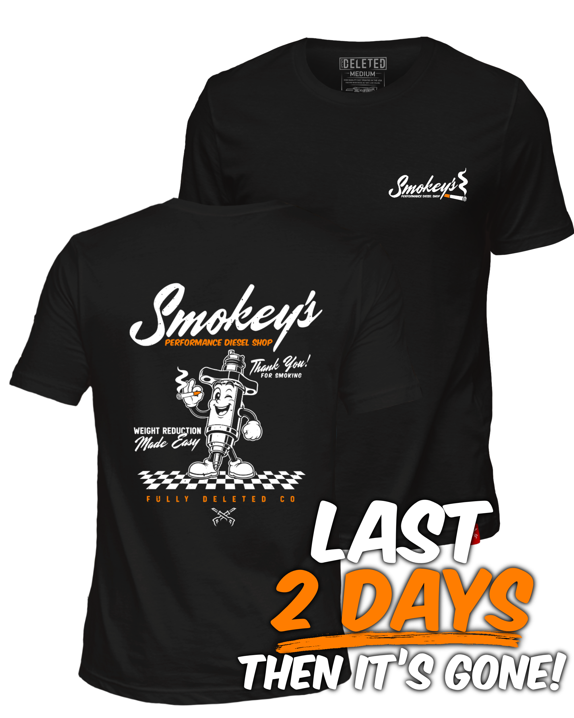 SMOKEY'S DIESEL SHOP : PREMIUM TEE