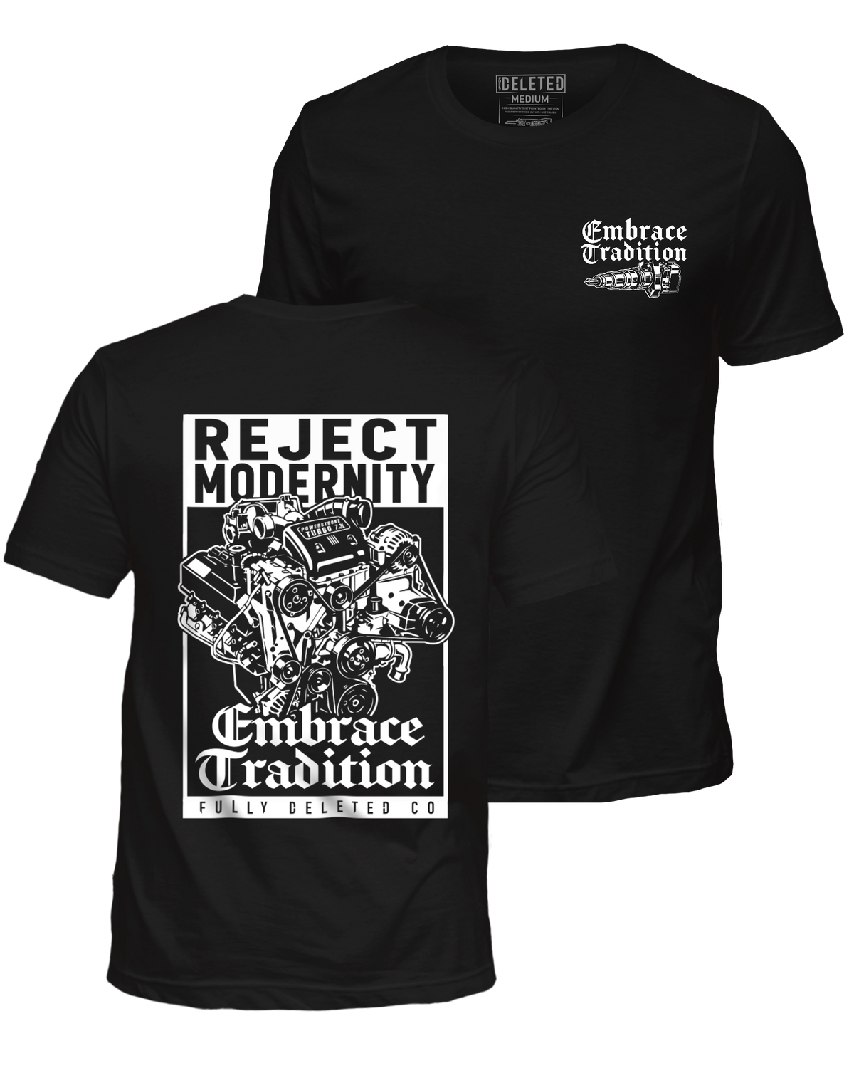 EMBRACE TRADITION : POWERSTROKE TEE : PRE-ORDER!!