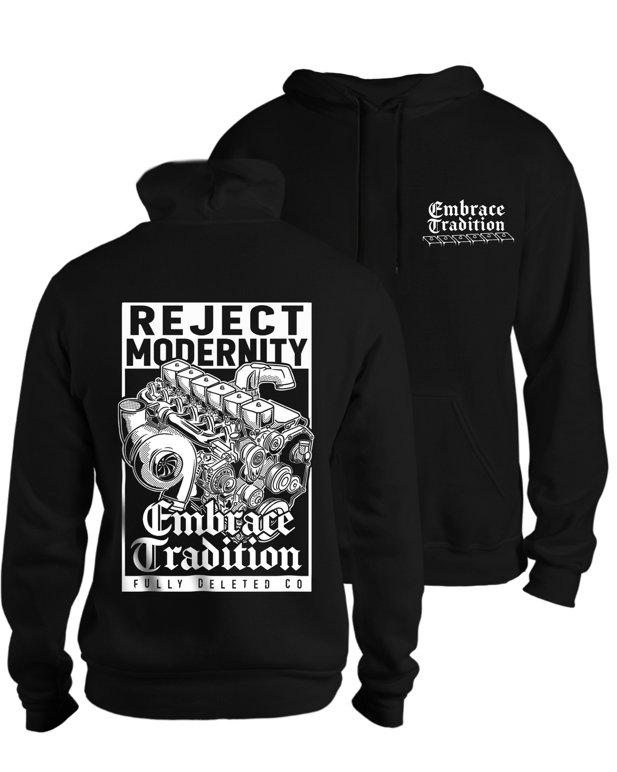 EMBRACE TRADITION : CUMMINS HEAVY HOODIE : PRE-ORDER!!