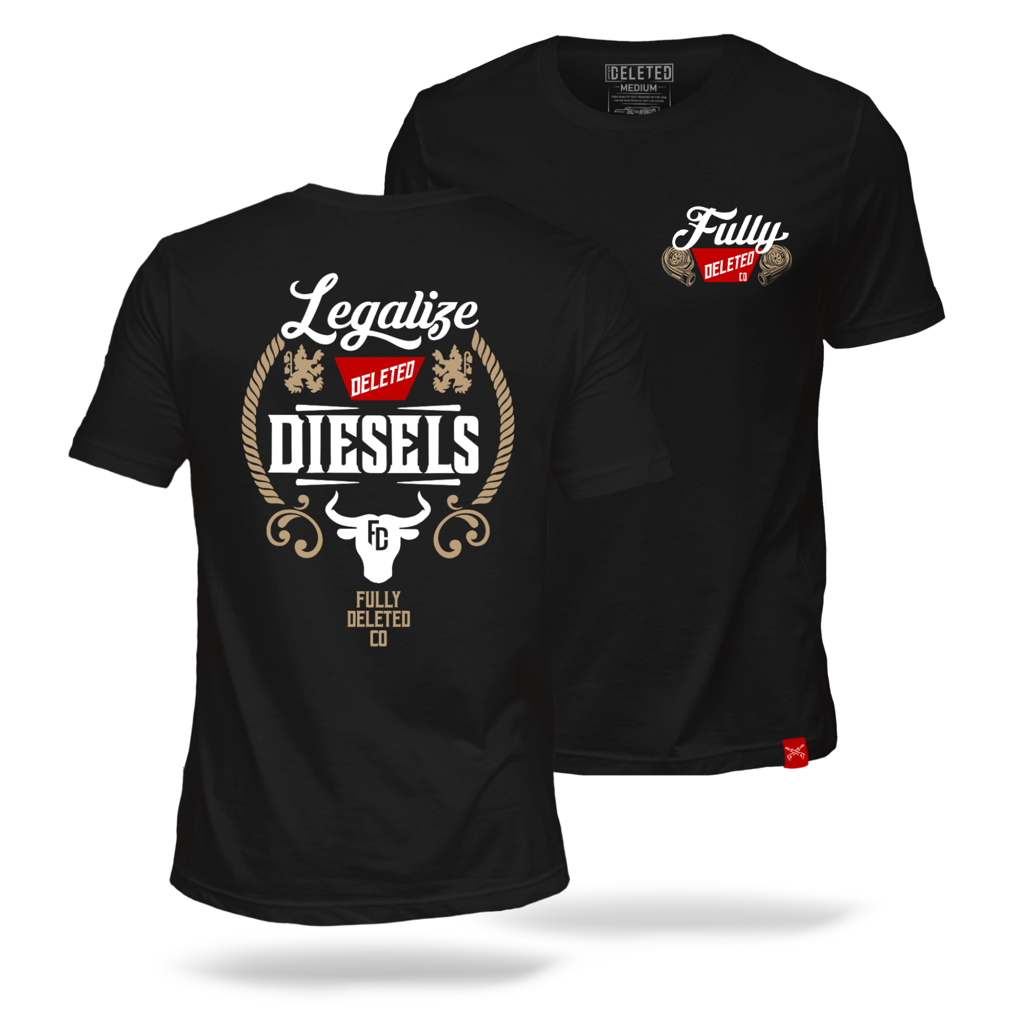 LEGALIZE DELETED DIESELS : PREMIUM T-SHIRT (NEW)