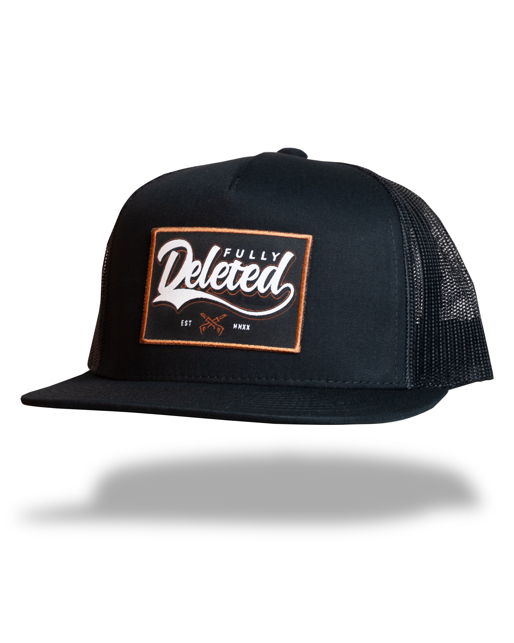 OLD SCHOOL: BLACK : SNAPBACK HAT