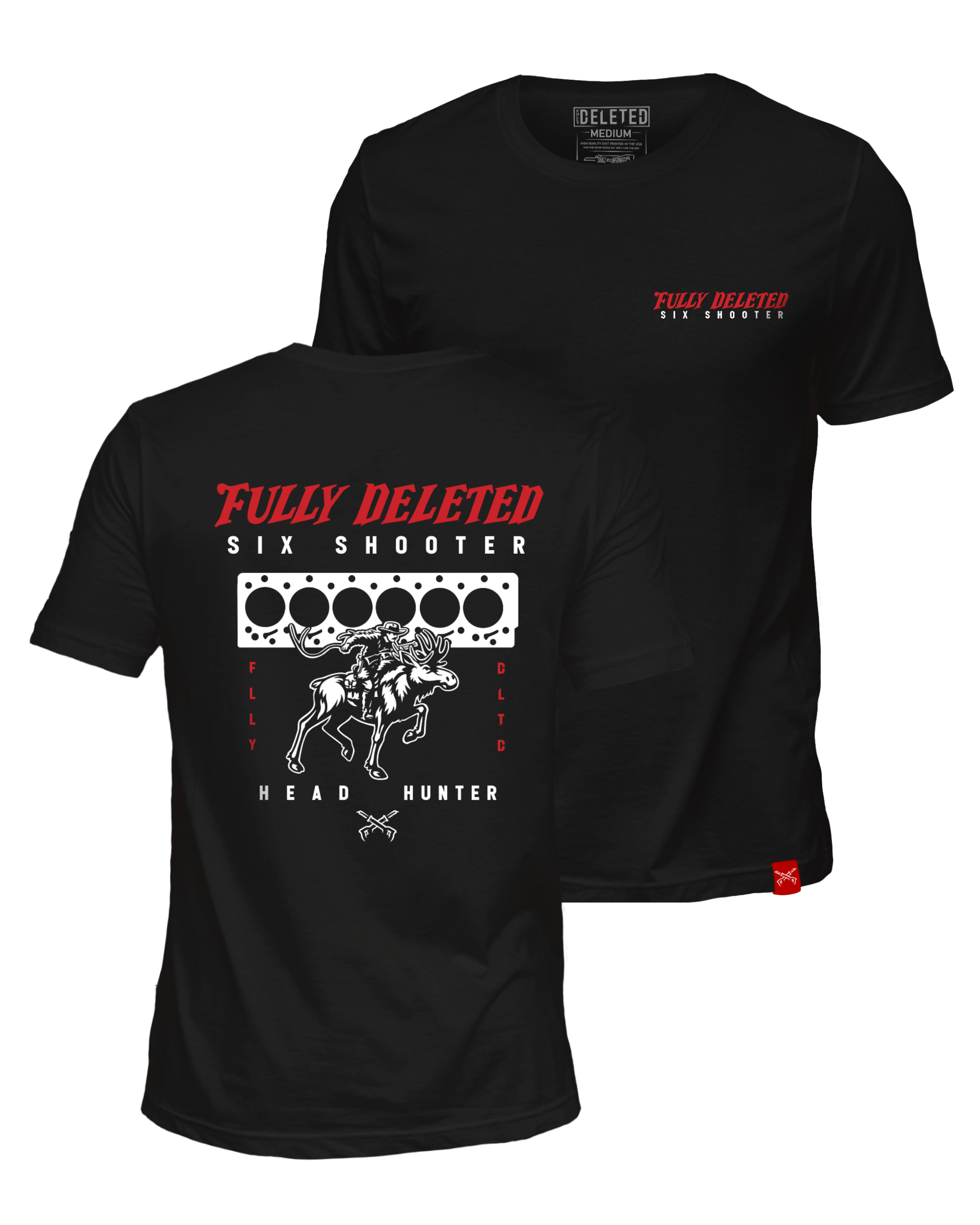 SIX SHOOTER : PREMIUM T-SHIRT