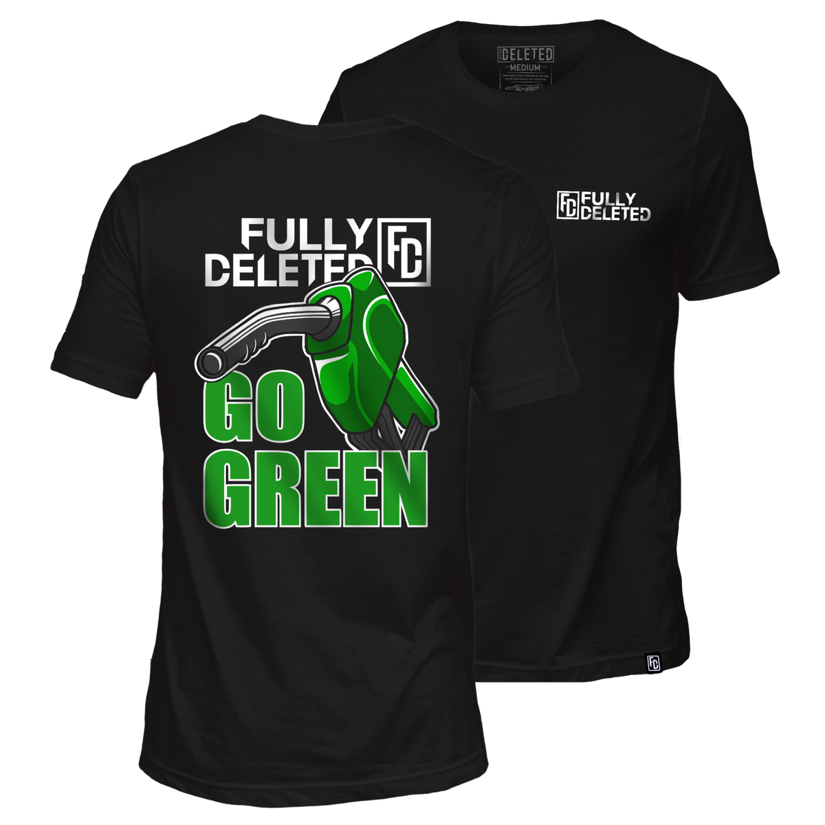 Go 2025 green shirt