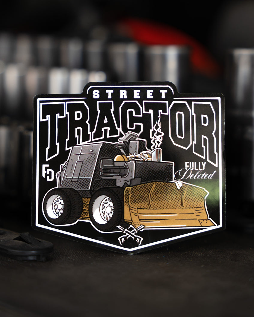 STREET TRACTOR : STICKER