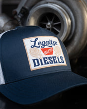 Load image into Gallery viewer, LEGALIZE 2 : SNAPBACK : NAVY / WHITE