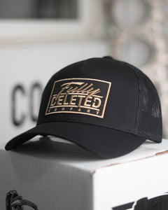 CLASSIC : CURVED BILL SNAPBACK : BLACK