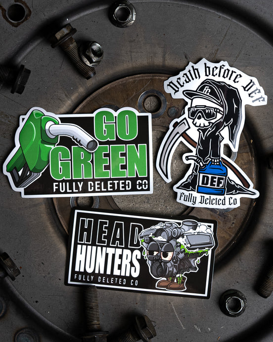 Def Deleted Sticker FULLY DELETED - High Performance and UNFILTERED – Fully Deleted