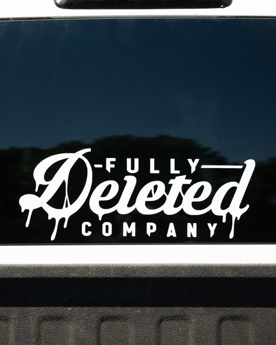 Def Deleted Sticker FULLY DELETED - High Performance and UNFILTERED – Fully Deleted