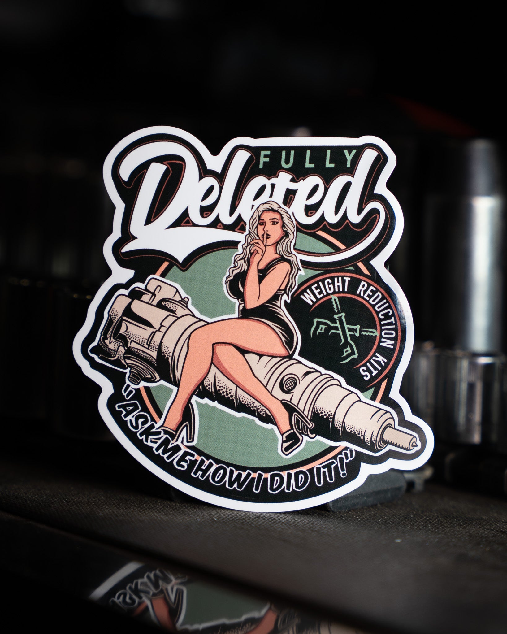WEIGHT REDUCTION : STICKER