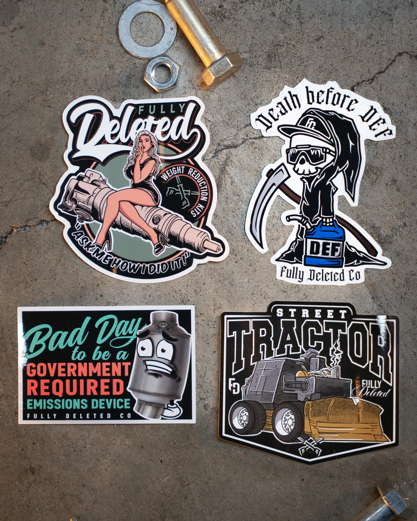 DELETED STICKER PACK : PACK 1