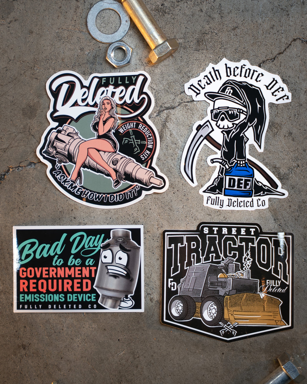DELETED STICKER PACK : PACK 1