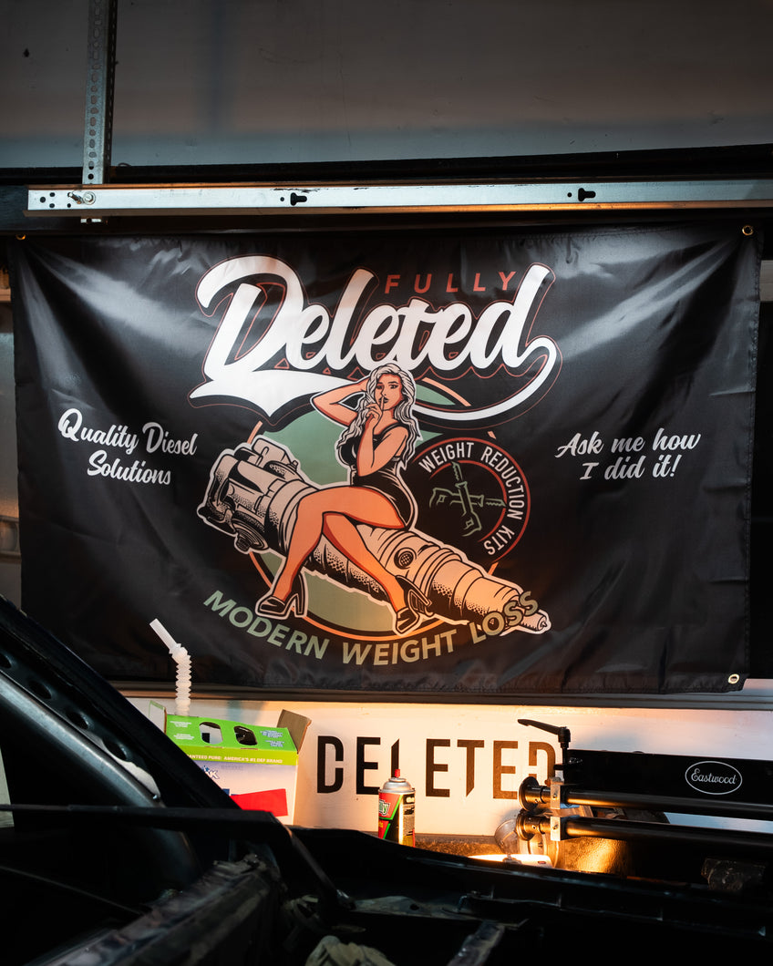 WEIGHT REDUCTION : SHOP FLAG : 3' X 5'