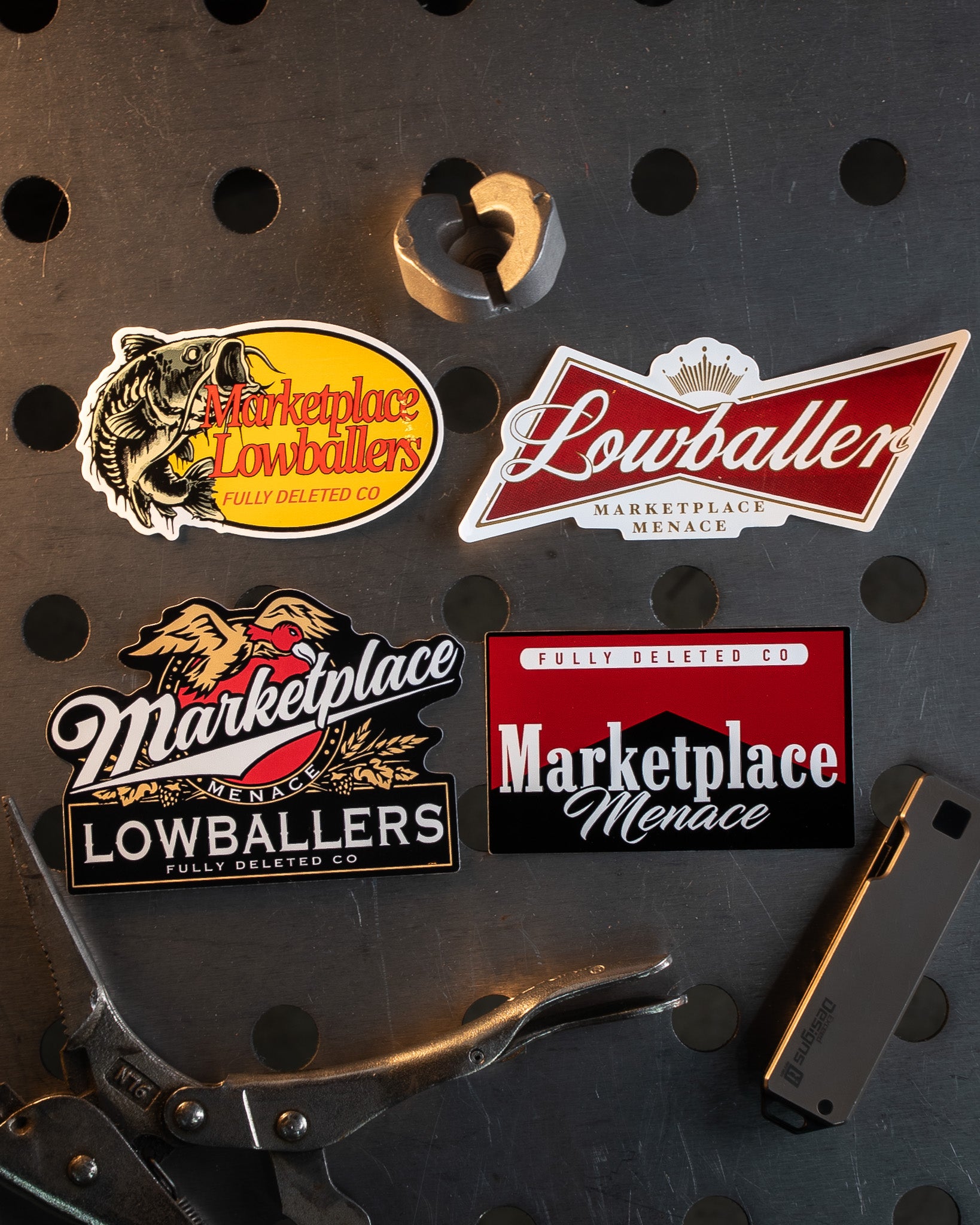 LOWBALLERS : STICKER PACK