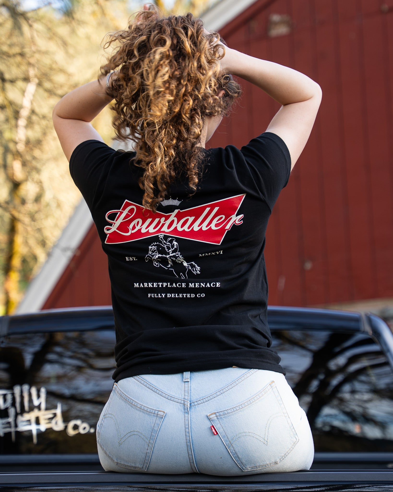 LOWBALLERS : CASH IN HAND : PREMIUM T-SHIRT