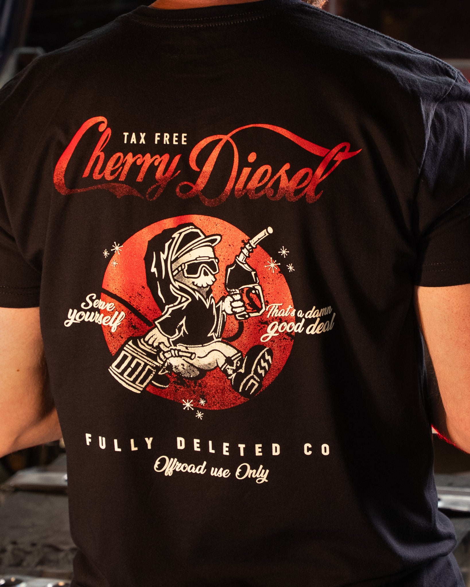 CHERRY DIESEL : PREMIUM HEAVY WEIGHT HOODIE