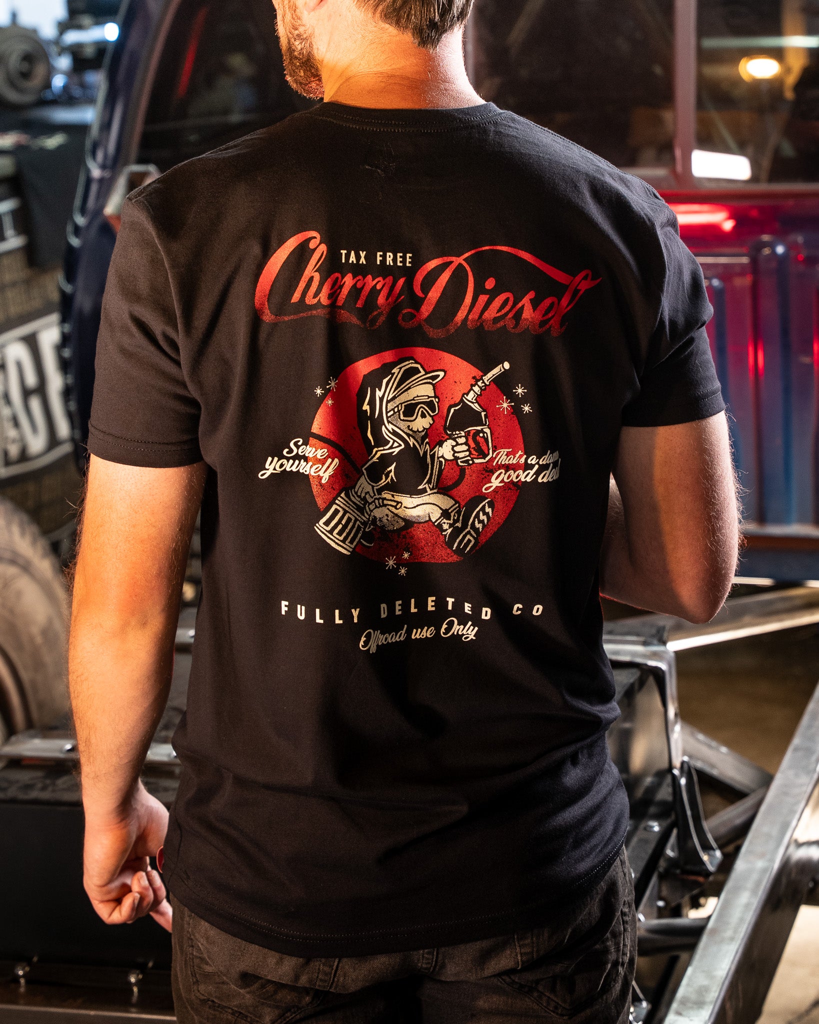 CHERRY DIESEL : PREMIUM T-SHIRT