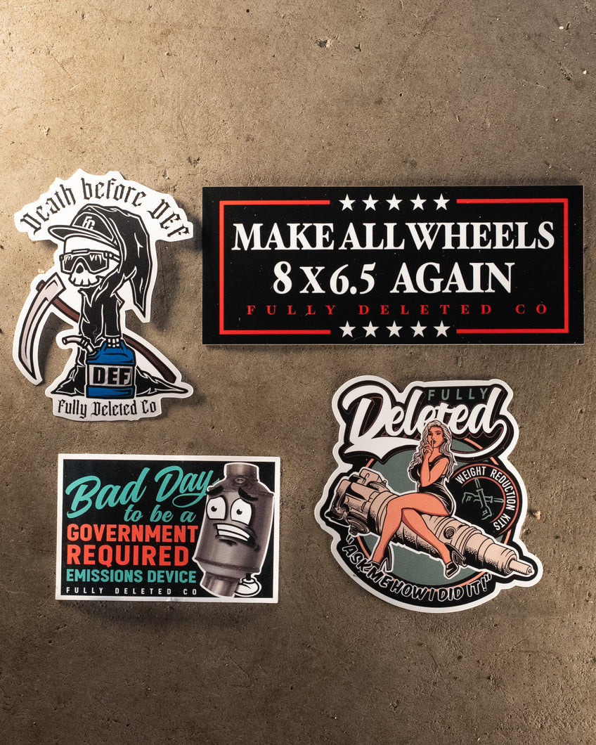 DELETED STICKER PACK : PACK 1