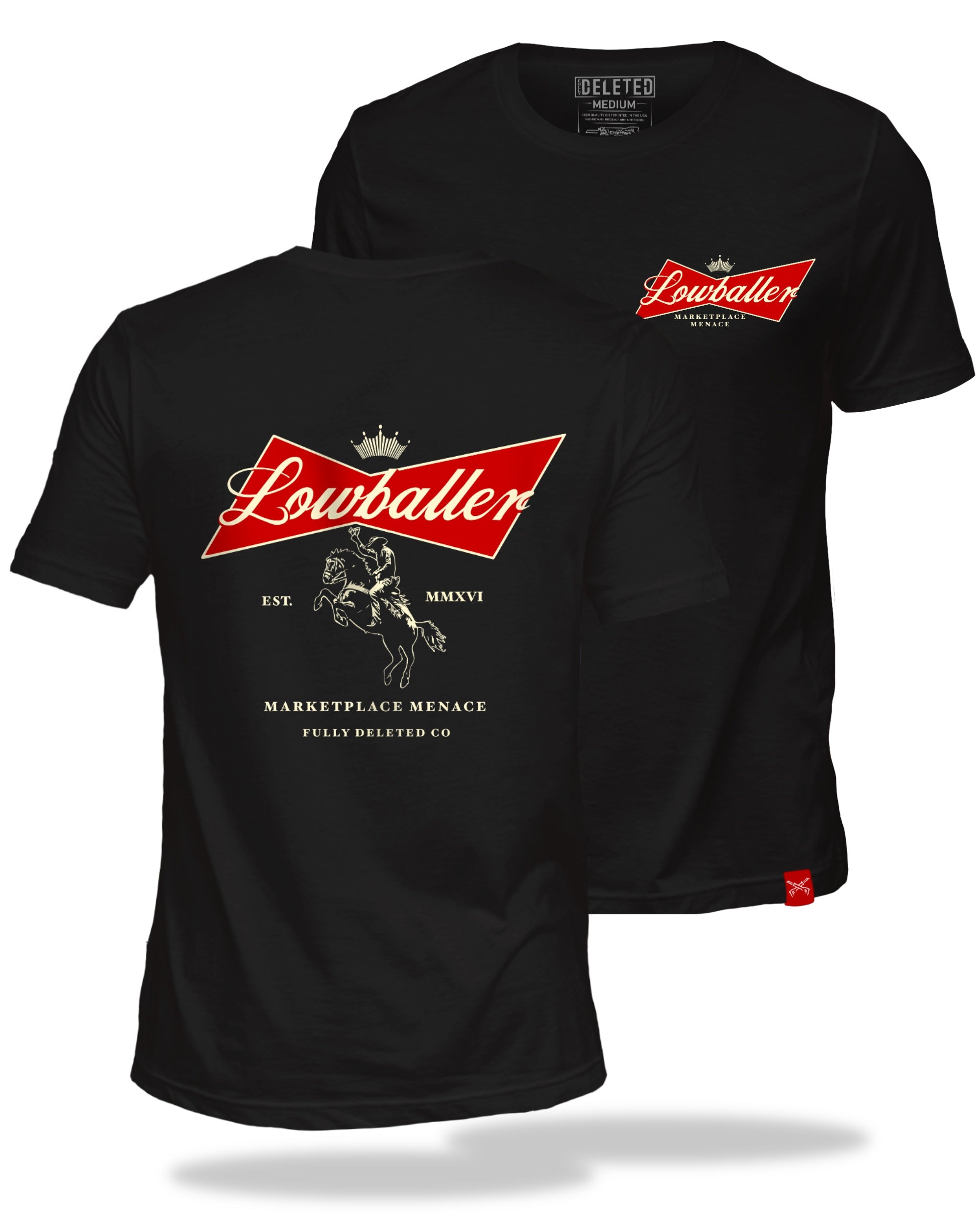 LOWBALLERS : CASH IN HAND : PREMIUM T-SHIRT