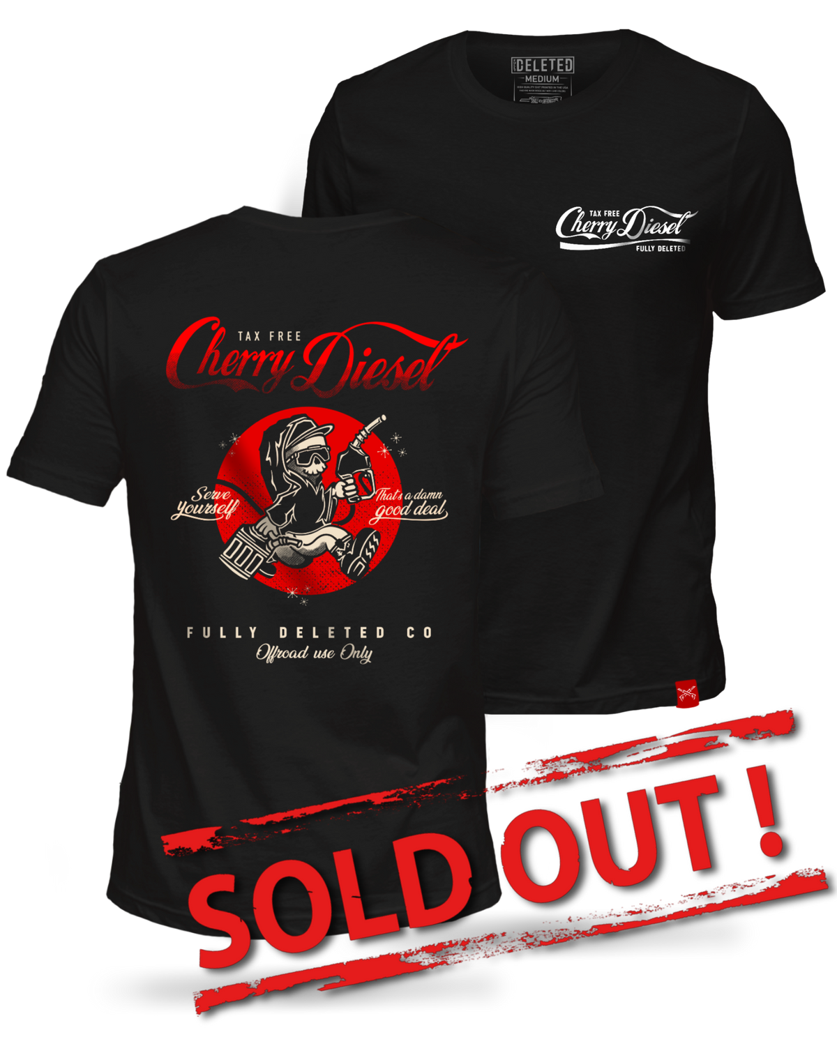 CHERRY DIESEL : PREMIUM T-SHIRT