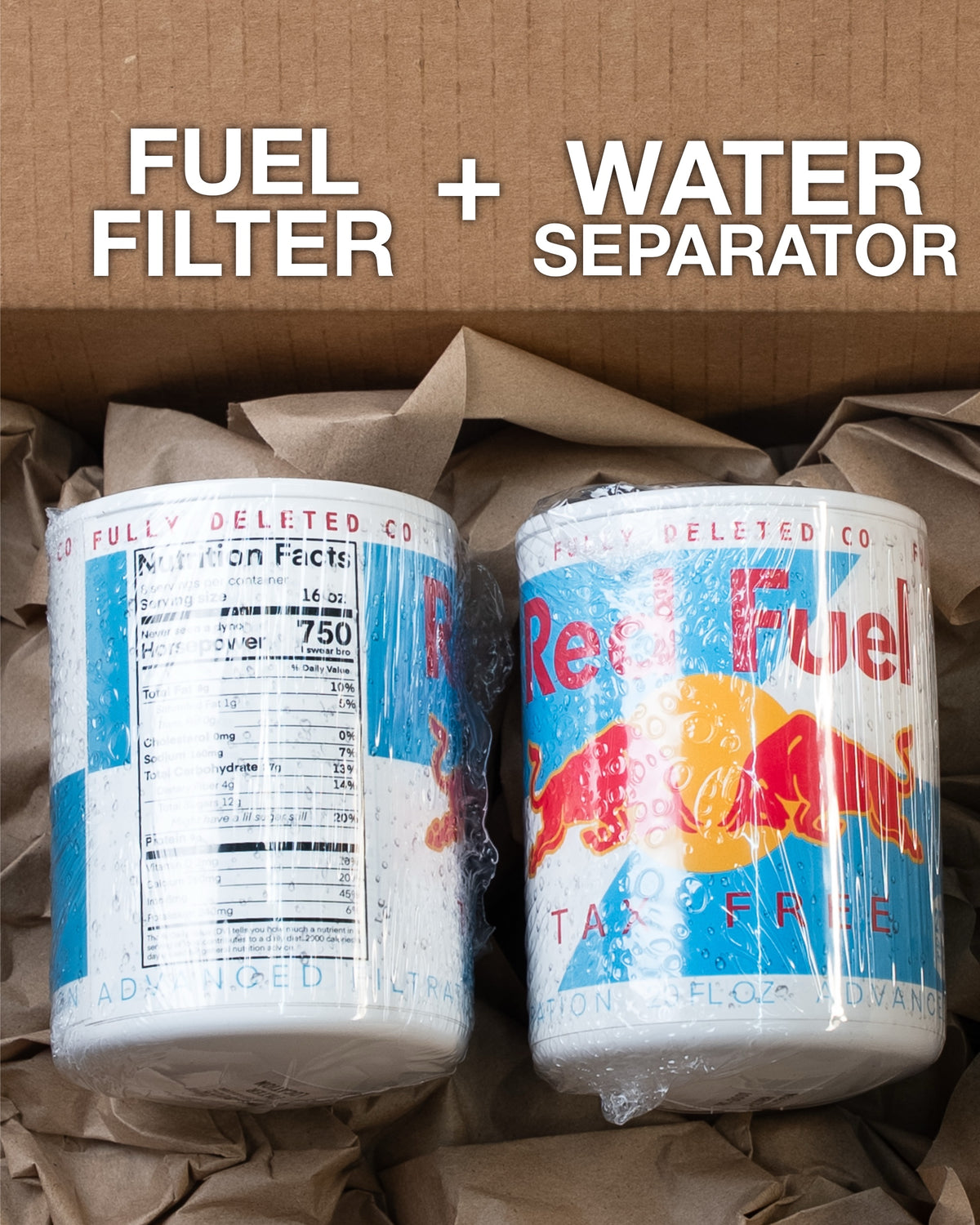 RED FUEL : FUEL FILTERS (2 PACK) : TODAY ONLY