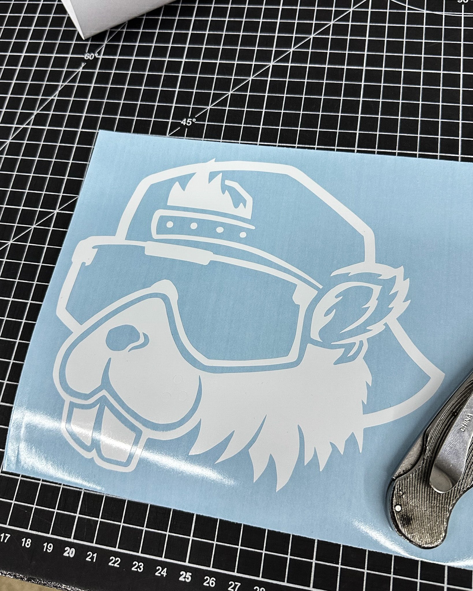 CHUCKY'S CHOP SHOP : DECAL