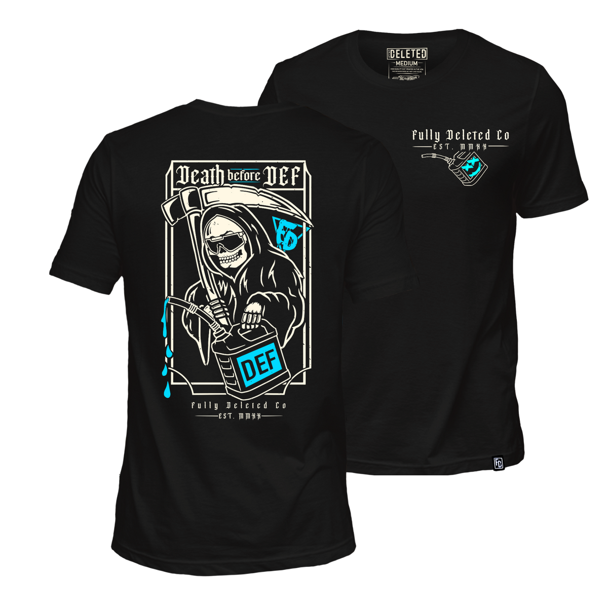 DEATH before DEF : PREMIUM T-SHIRT