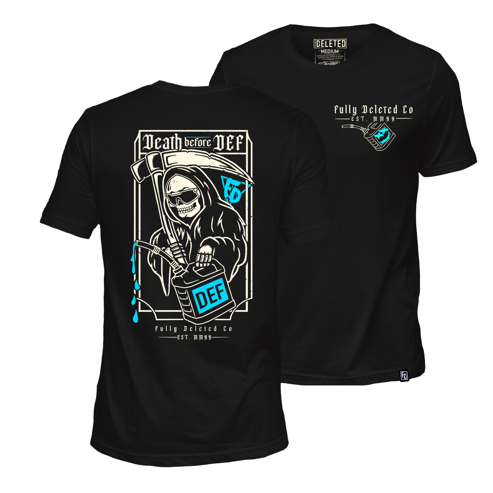 DEATH before DEF : PREMIUM T-SHIRT