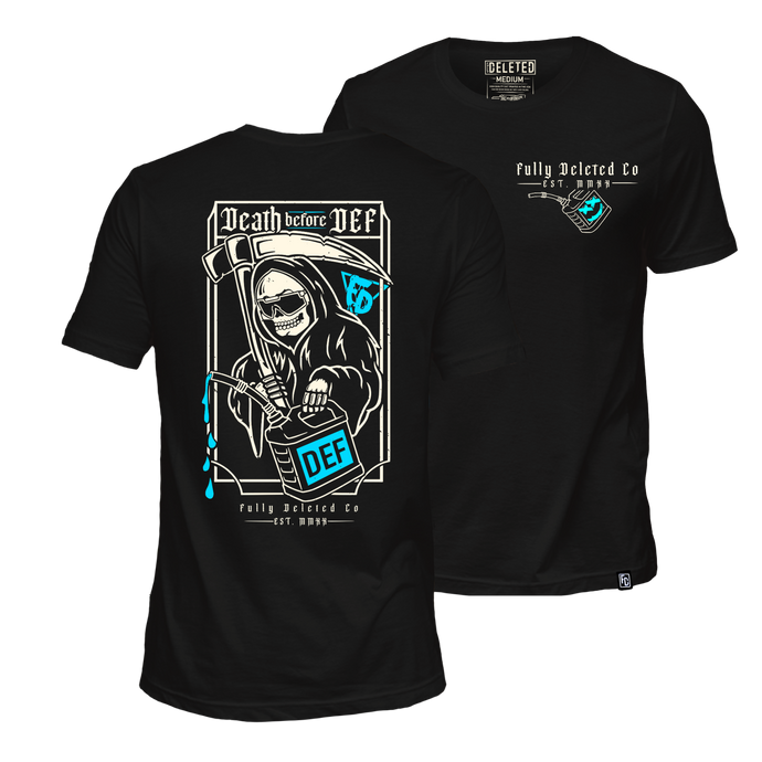 DEATH before DEF : PREMIUM T-SHIRT (NEW)