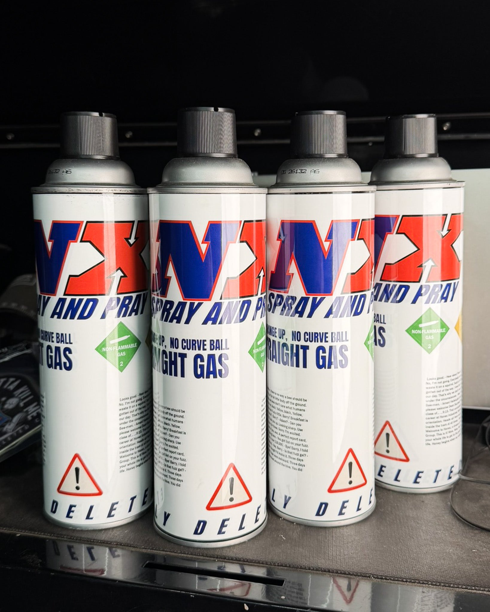 TINY NOS BOTTLE (brake clean) : 6 PACK