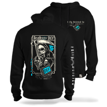 Load image into Gallery viewer, DEATH before DEF : PREMIUM HOODIE (NEW)