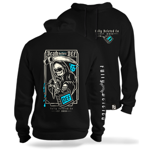 DEATH before DEF : PREMIUM HOODIE (NEW)