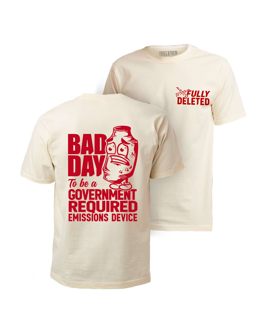 BAD DAY : PREMIUM T-SHIRT : TAN