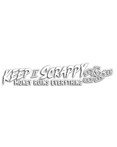 KEEP IT SCRAPPY : DECAL