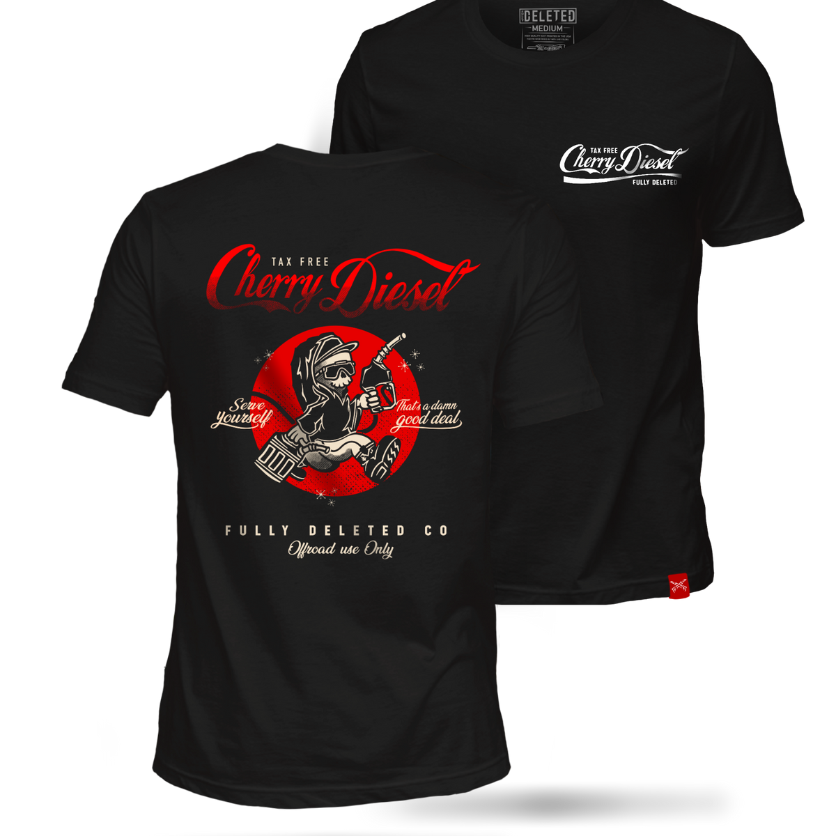CHERRY DIESEL : PREMIUM T-SHIRT