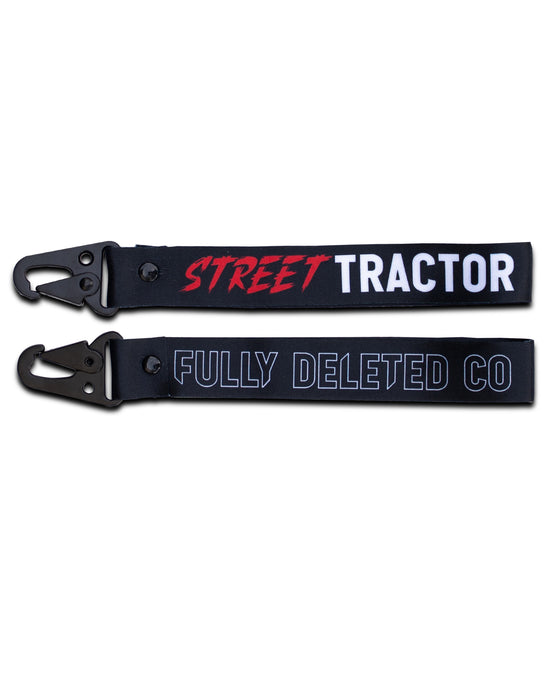 STREET TRACTOR : SHORT LANYARD : RED