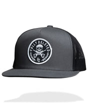 Load image into Gallery viewer, FD SNAPBACK : GREY/ BLACK MESH BACK