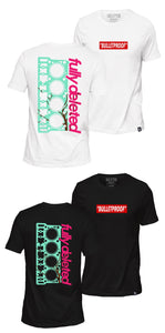 "BULLETPROOF" : PREMIUM T-SHIRT: BLACK