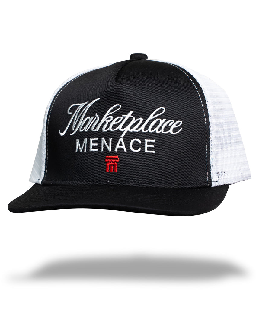 MARKETPLACE MENACE : SNAPBACK : BLACK/WHITE
