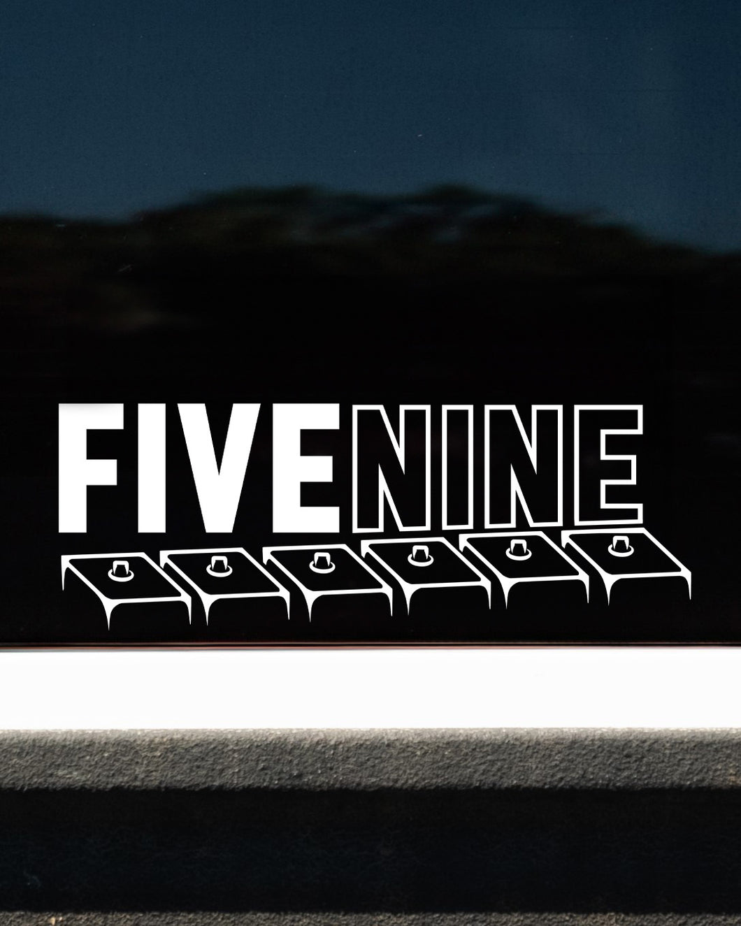 FIVE NINE : DECAL : 9