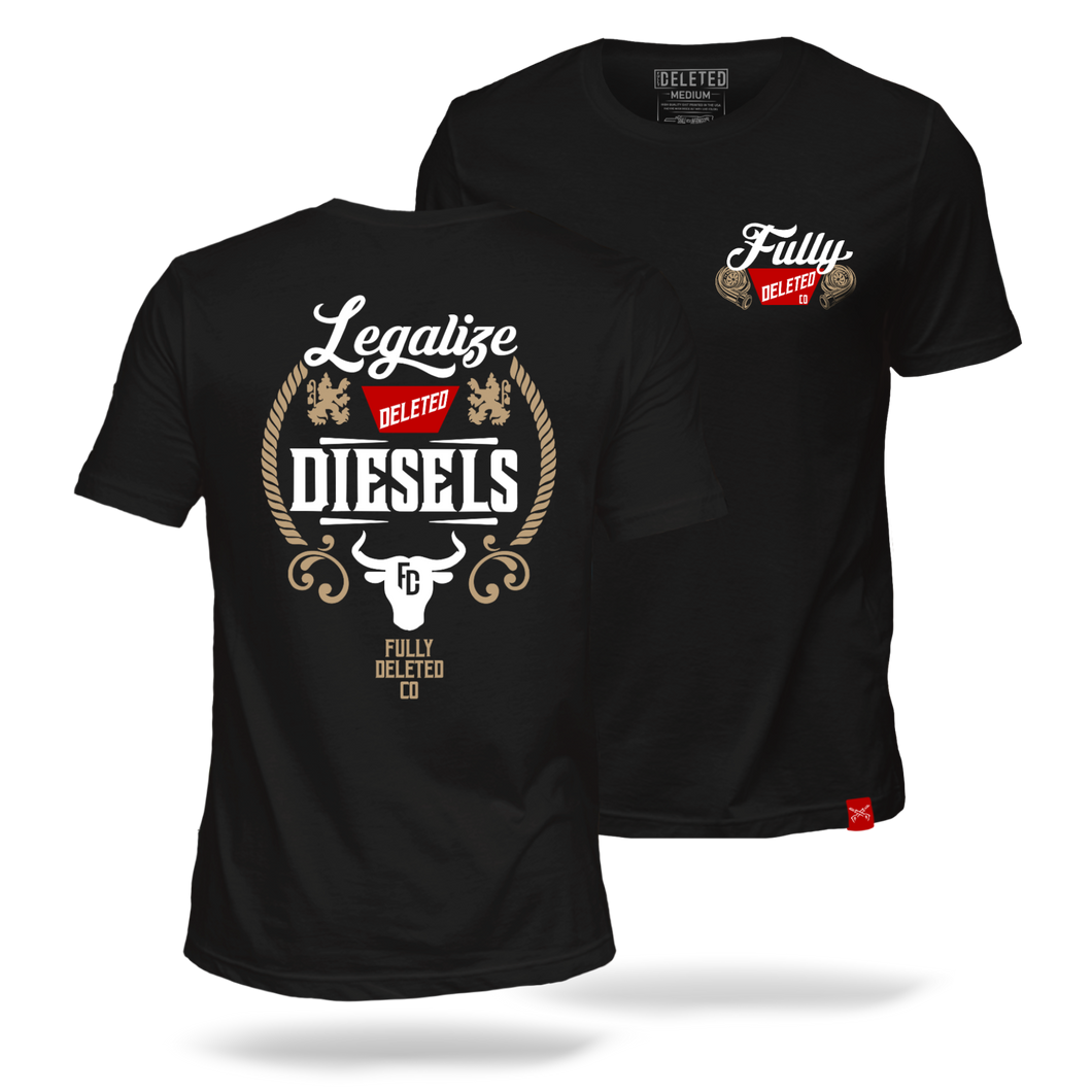 LEGALIZE DELETED DIESELS : PREMIUM T-SHIRT (NEW)