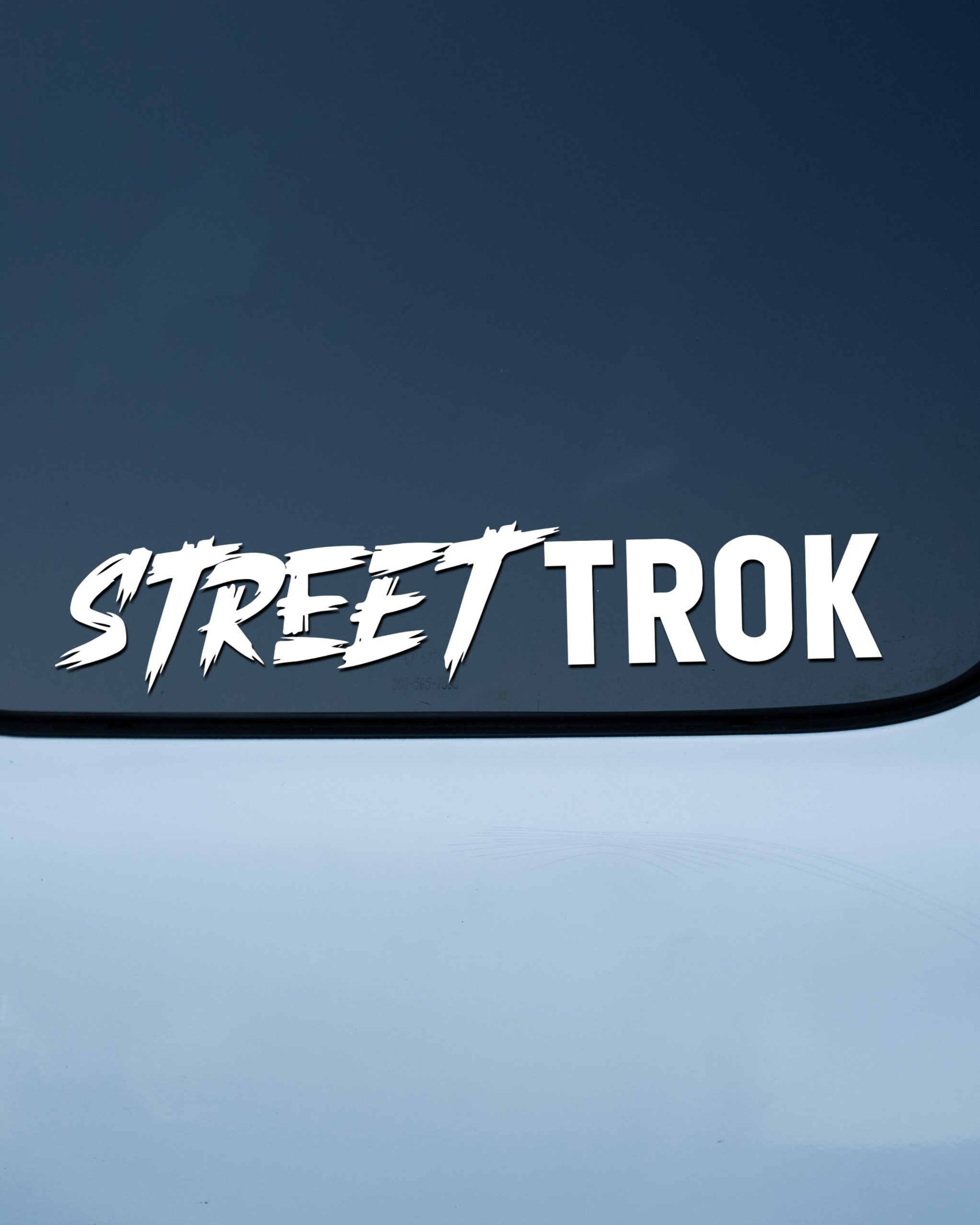 STREET TROK : DECAL 12"X 2"