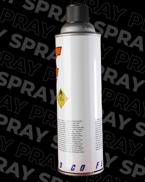 TINY NOS BOTTLE (brake clean) : 6 PACK