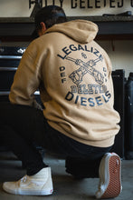 Load image into Gallery viewer, LEGALIZE DELETED DIESELS : TAN HOODIE