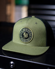 Load image into Gallery viewer, TRADE MARK : GREEN/BLACK : SNAPBACK